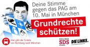 Tickets für Deine Fahrt zur Großdemo gegen das PAG in München am 10.05.2018 - Karten kaufen